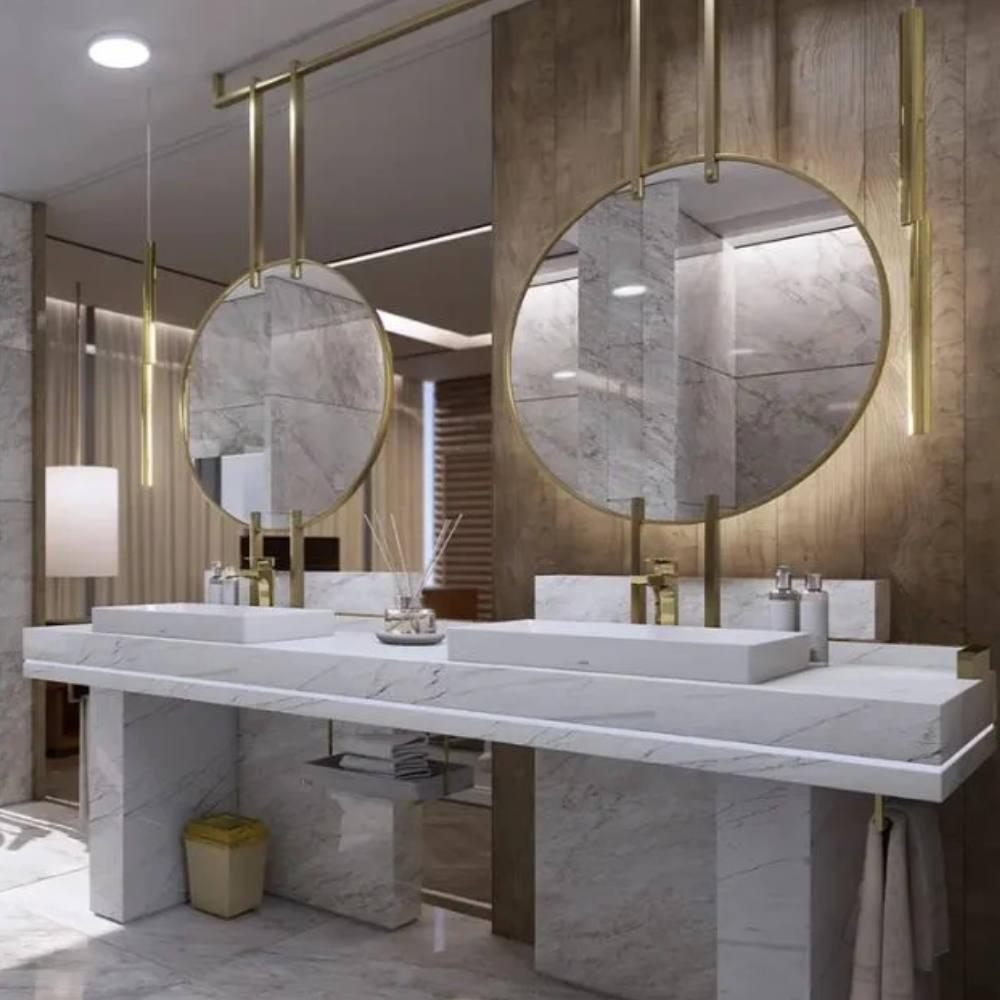 Gương TOTO có nhiều kích thước và kiểu dáng để phù hợp các không gian phòng tắm khác nhau