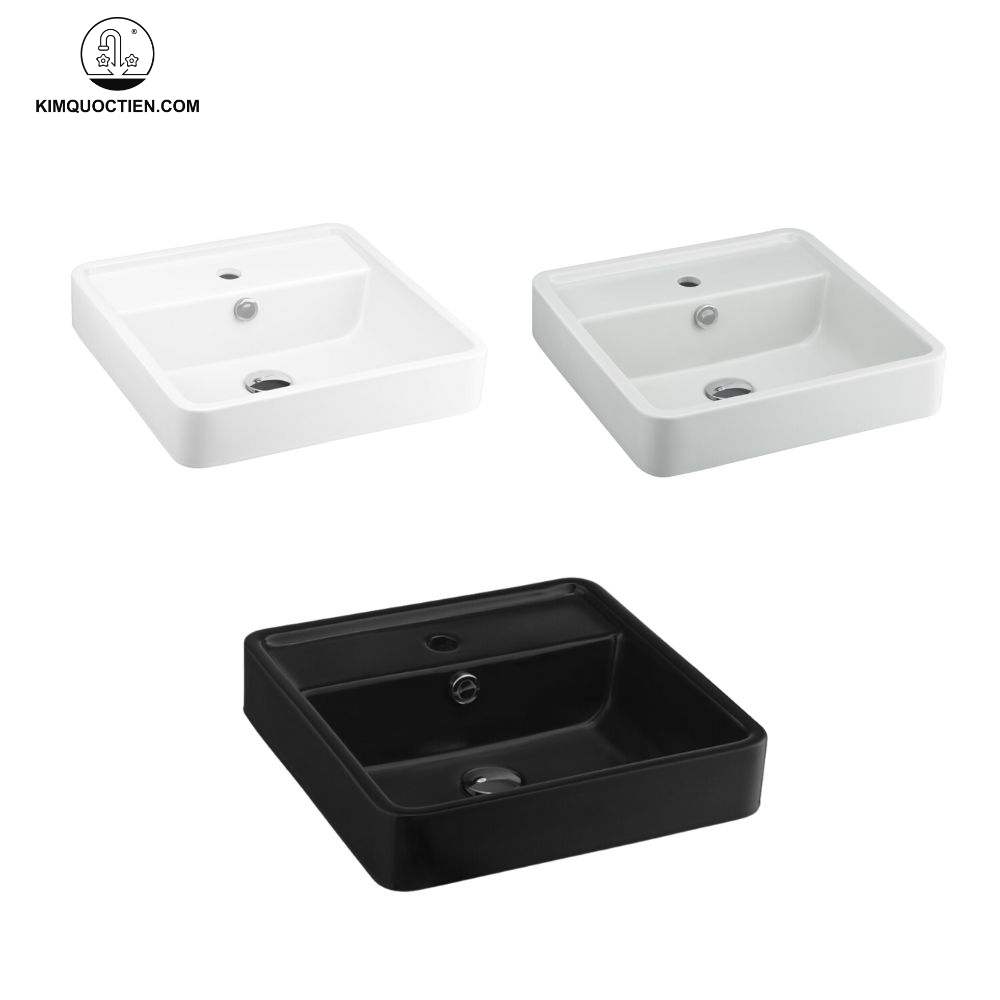 Lavabo Cotto đặt bàn sở hữu thiết kế hình khối đa dạng