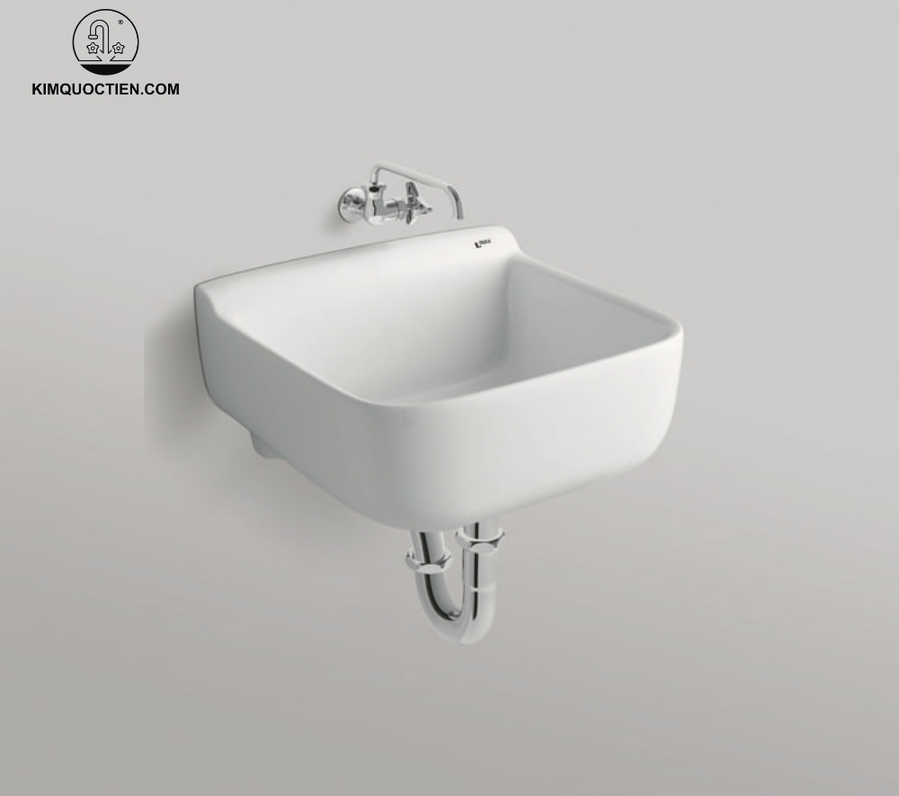 Lavabo INAX treo tường giúp tiết kiệm diện tích cho không gian phòng tắm
