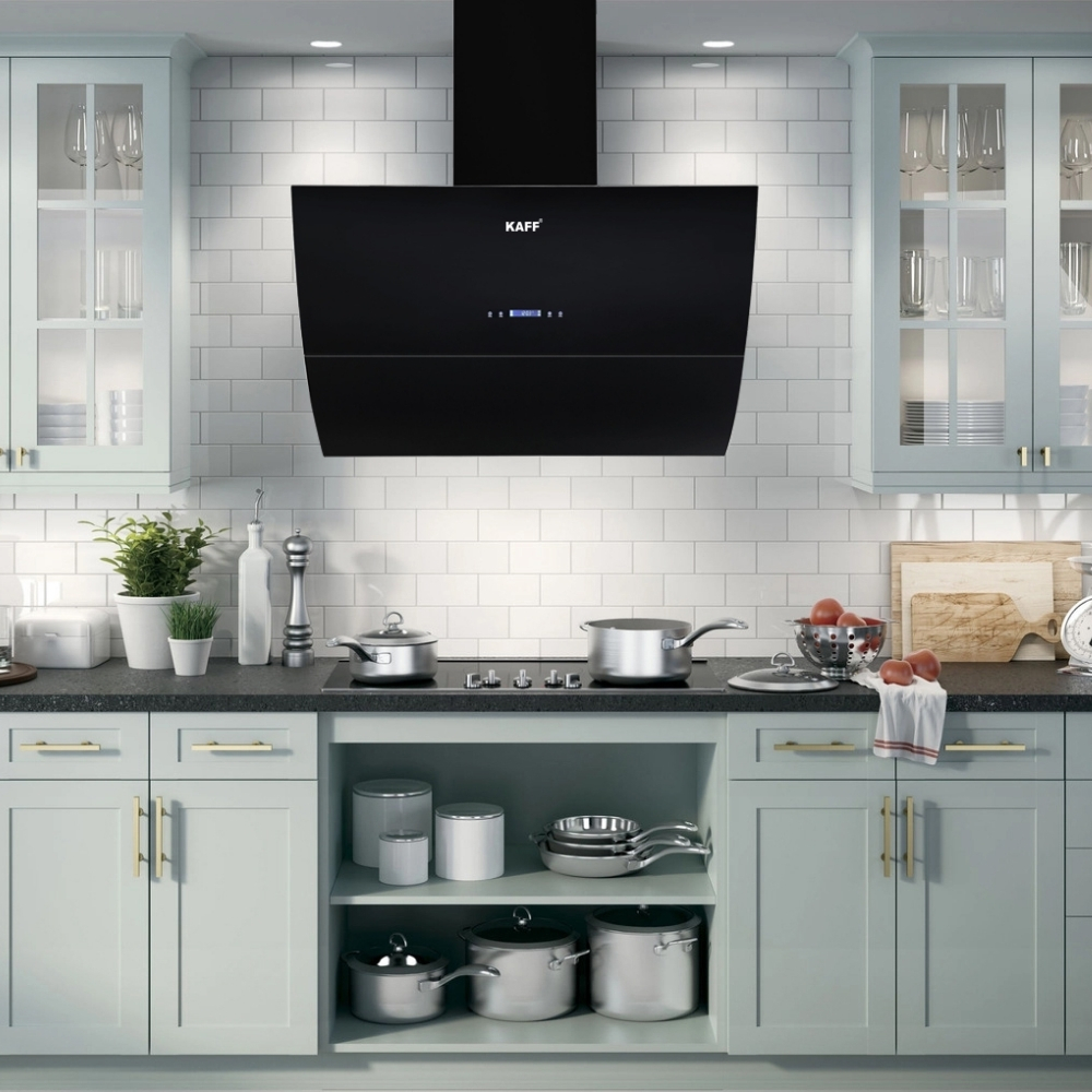 Máy hút mùi kính vát 