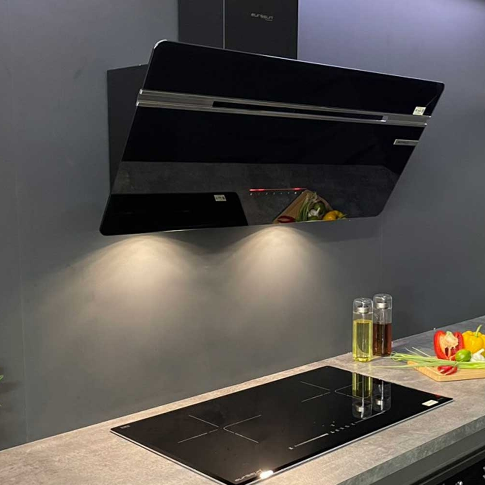 Máy hút mùi kính vát 