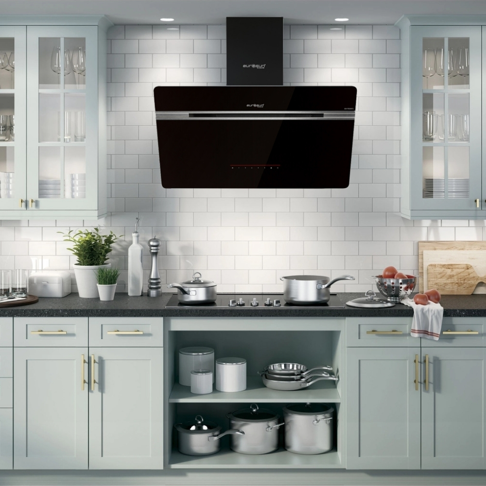 Máy hút mùi kính vát 