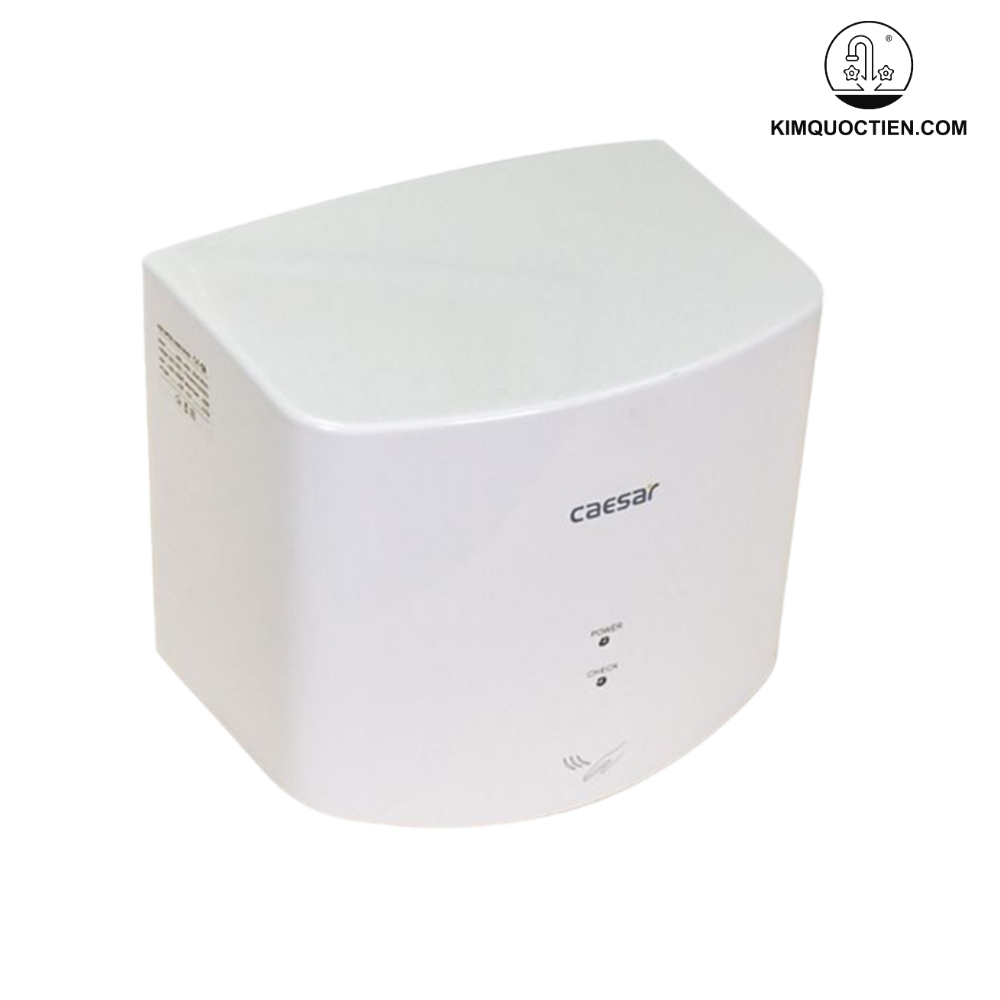 Máy sấy tay Caesar sử dụng cảm biến hồng ngoại để tự kích hoạt khi có chuyển động tay