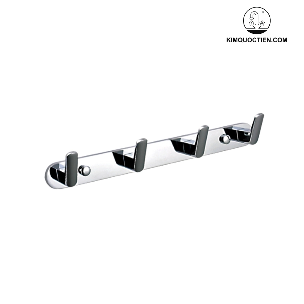 Móc Áo TOTO được sản xuất từ đồng mạ Niken–Crom hoặc thép không gỉ, giúp hạn chế oxy hóa và chịu ẩm hiệu quả trong quá trình sử dụng