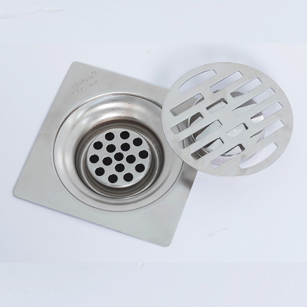 Phễu thoát sàn dẫn nước xuống đường ống và giữ lại rác nhỏ để hạn chế tắc nghẽn