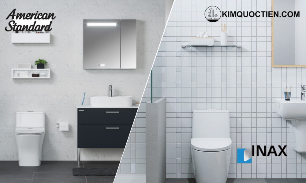 so sánh inax và american standard