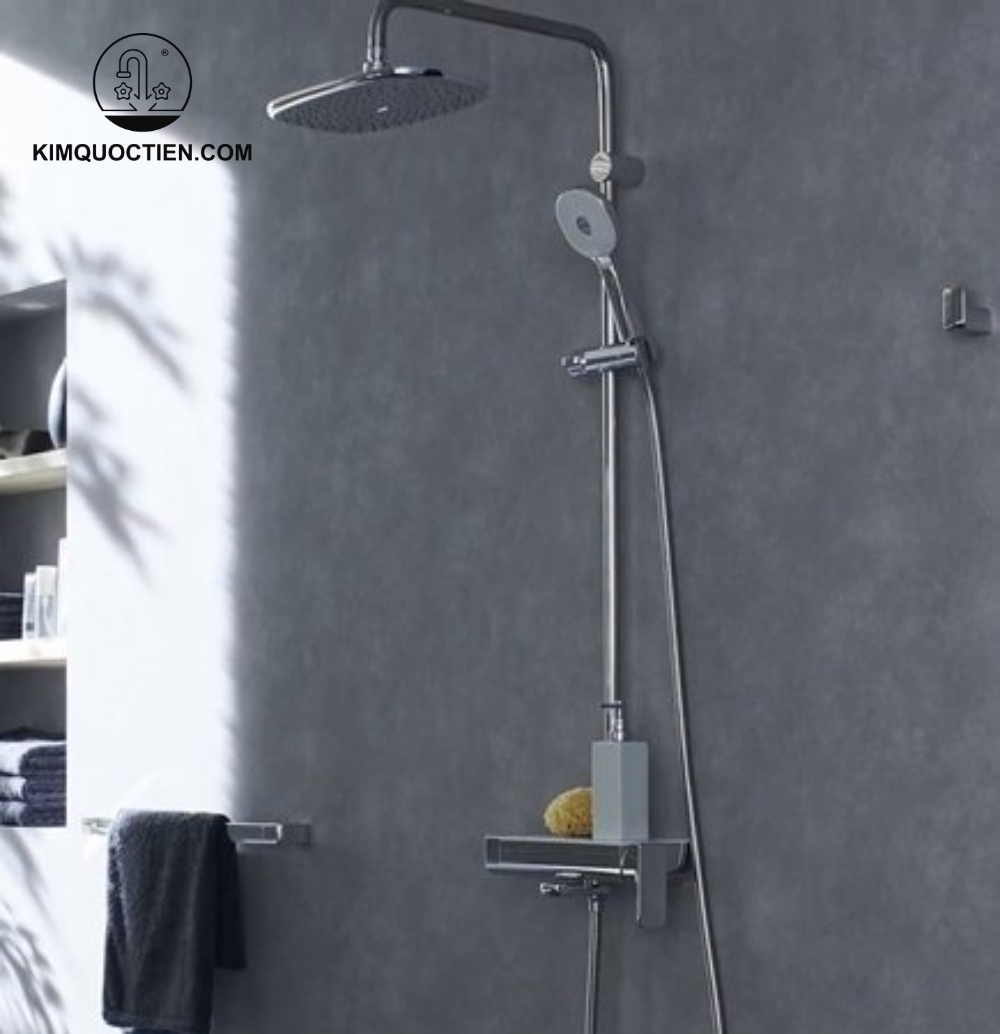 Bộ vòi sen cây INAX đa chức năng, an toàn cho gia đình