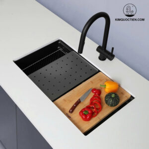 Chậu rửa bát Kluger KG7644FB Plus