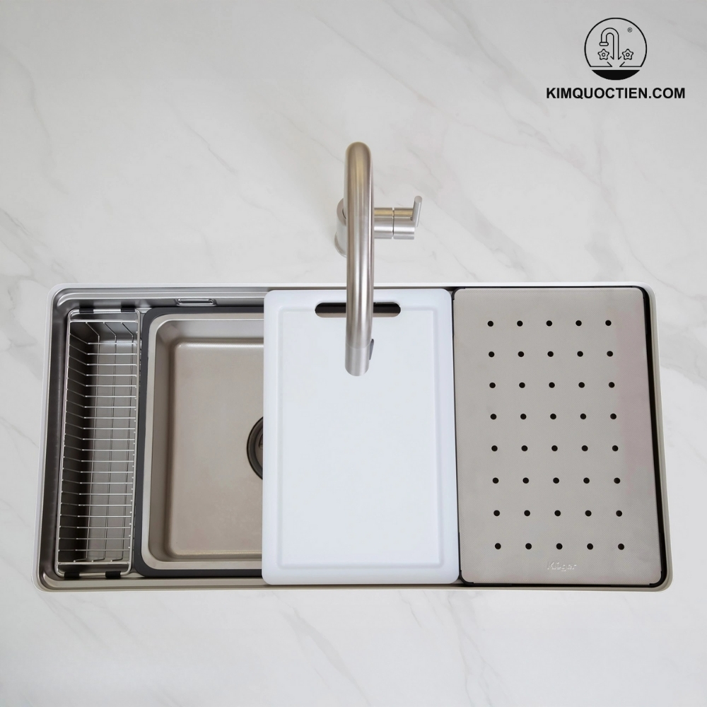 Chậu rửa bát Kluger KG8644FS Plus