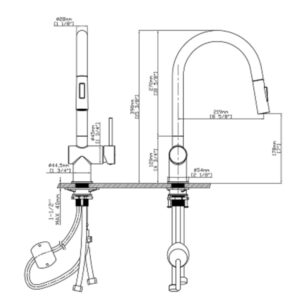 Vòi rửa bát Kluger KLF0008SC