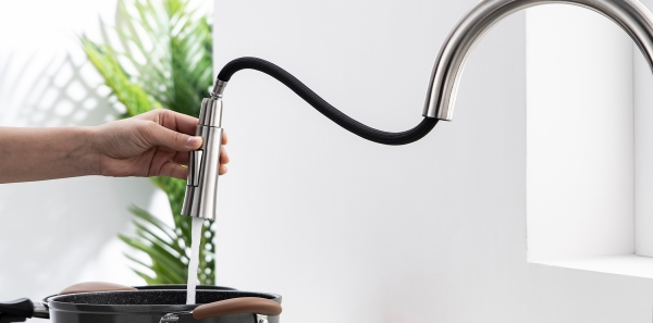 Vòi rửa bát Kluger KLF0030S chế độ dòng chảy nhẹ nhàng