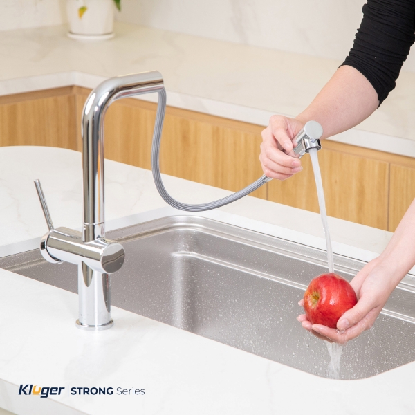 Vòi rửa bát Kluger KLF0034C kèm các linh kiện cao cápa