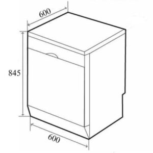 Máy rửa bát độc lập SMS46LI00E series 4