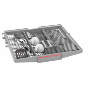 Bosch SMS4HVW33E được thiết kế với dung tích rửa 13 bộ chén đĩa tiêu chuẩn châu Âu
