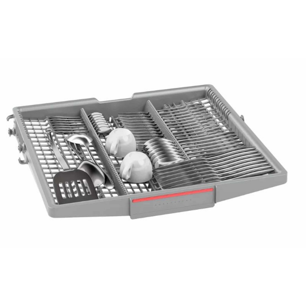 Bosch SMS4HVW33E được thiết kế với dung tích rửa 13 bộ chén đĩa tiêu chuẩn châu Âu