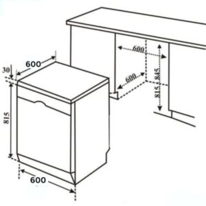 Máy rửa bát độc lập SMS6ZCI00P series 6
