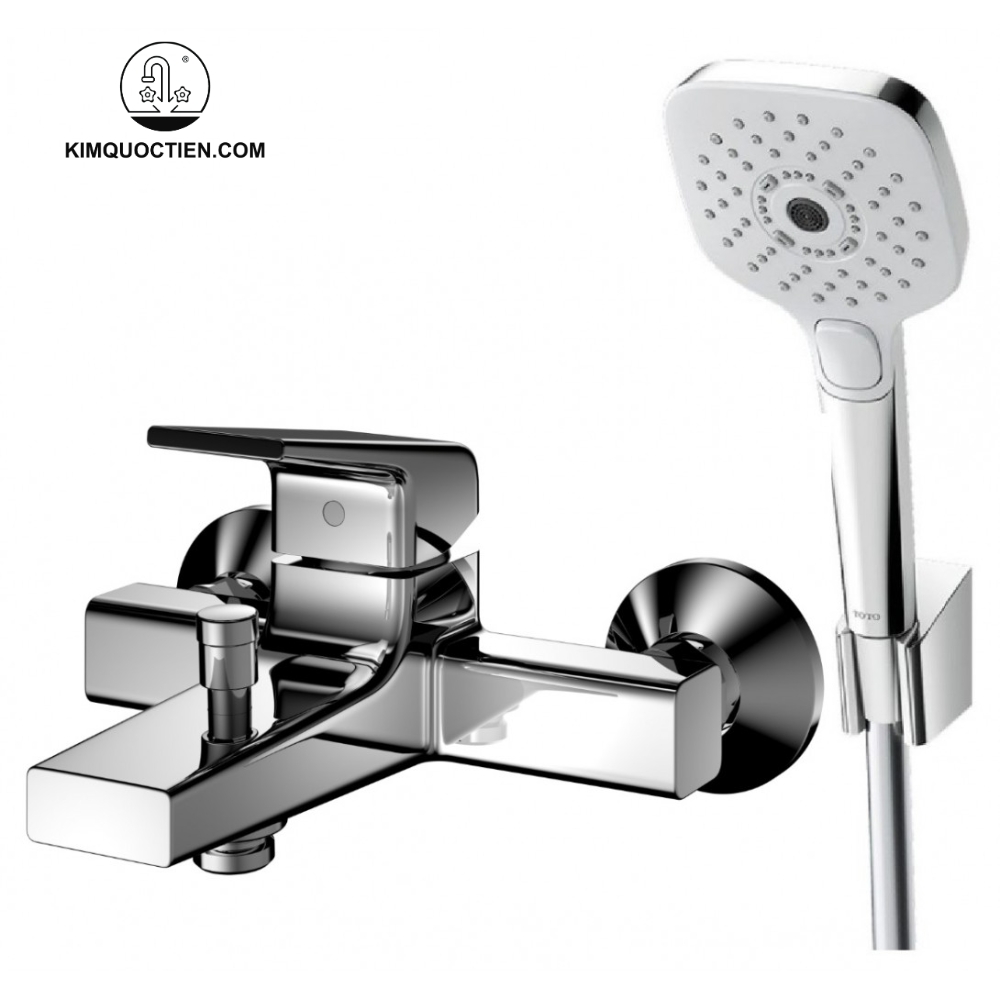 Vòi sen TOTO sử dụng vật liệu đồng mạ chrome để tăng độ bền và chống oxy hóa trong quá trình vận hành