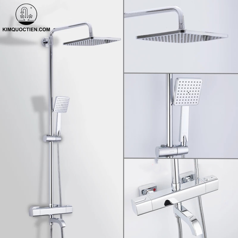 Vòi sen tay TOTO cho phép điều chỉnh hướng phun linh hoạt và hỗ trợ nhiều chế độ tia nước khác nhau