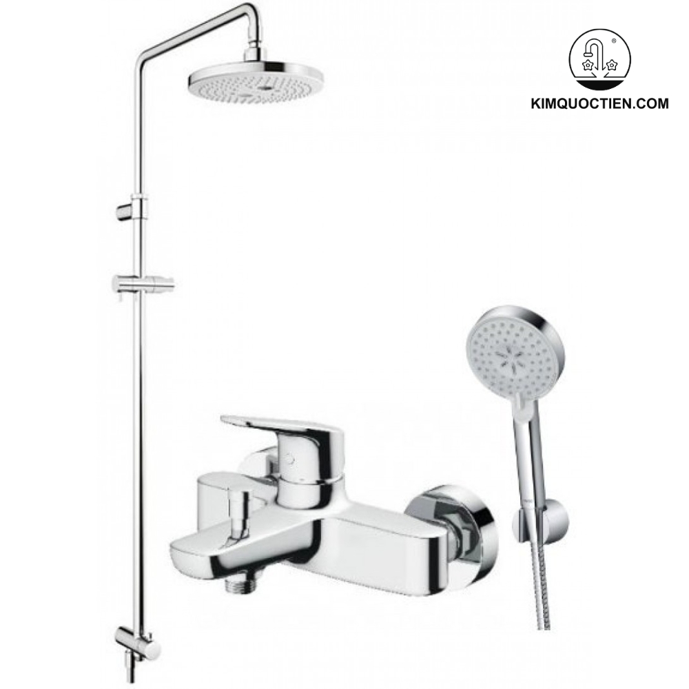 Lớp mạ Niken – Chrome dày hơn ba lần giúp hạn chế ăn mòn và giữ bề mặt sen sáng lâu dài