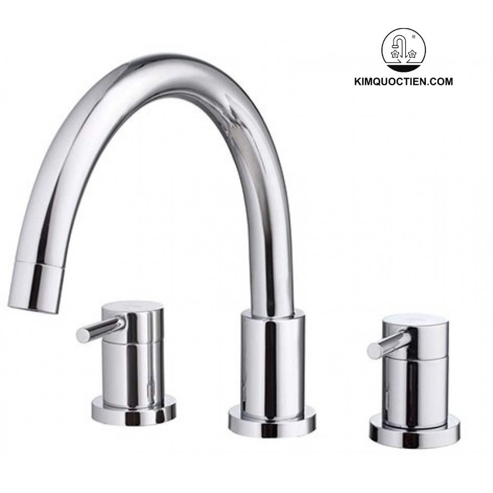 Bề mặt vòi được phủ lớp mạ Crom giúp giữ màu ổn định và hạn chế mài mòn trong quá trình sử dụng