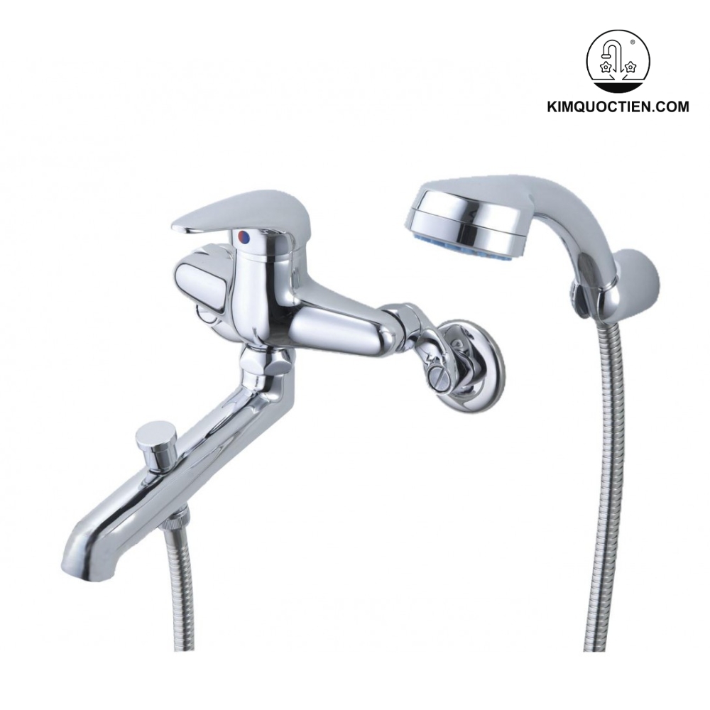 Vòi sen xả bồn Caesar sử dụng inox cao cấp kết hợp lớp mạ Crom/Niken để đảm bảo độ bền và khả năng chống gỉ trong quá trình sử dụng