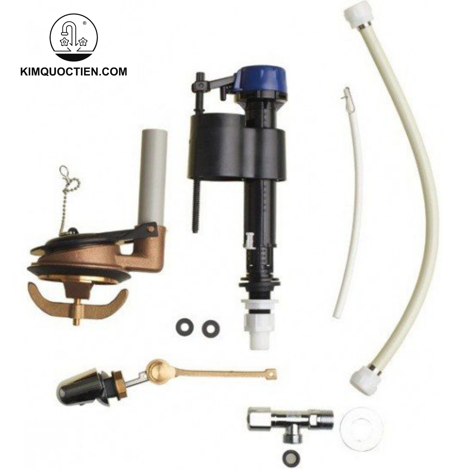 Bộ xả Cotto C93852 vận hành êm và tiết kiệm nước