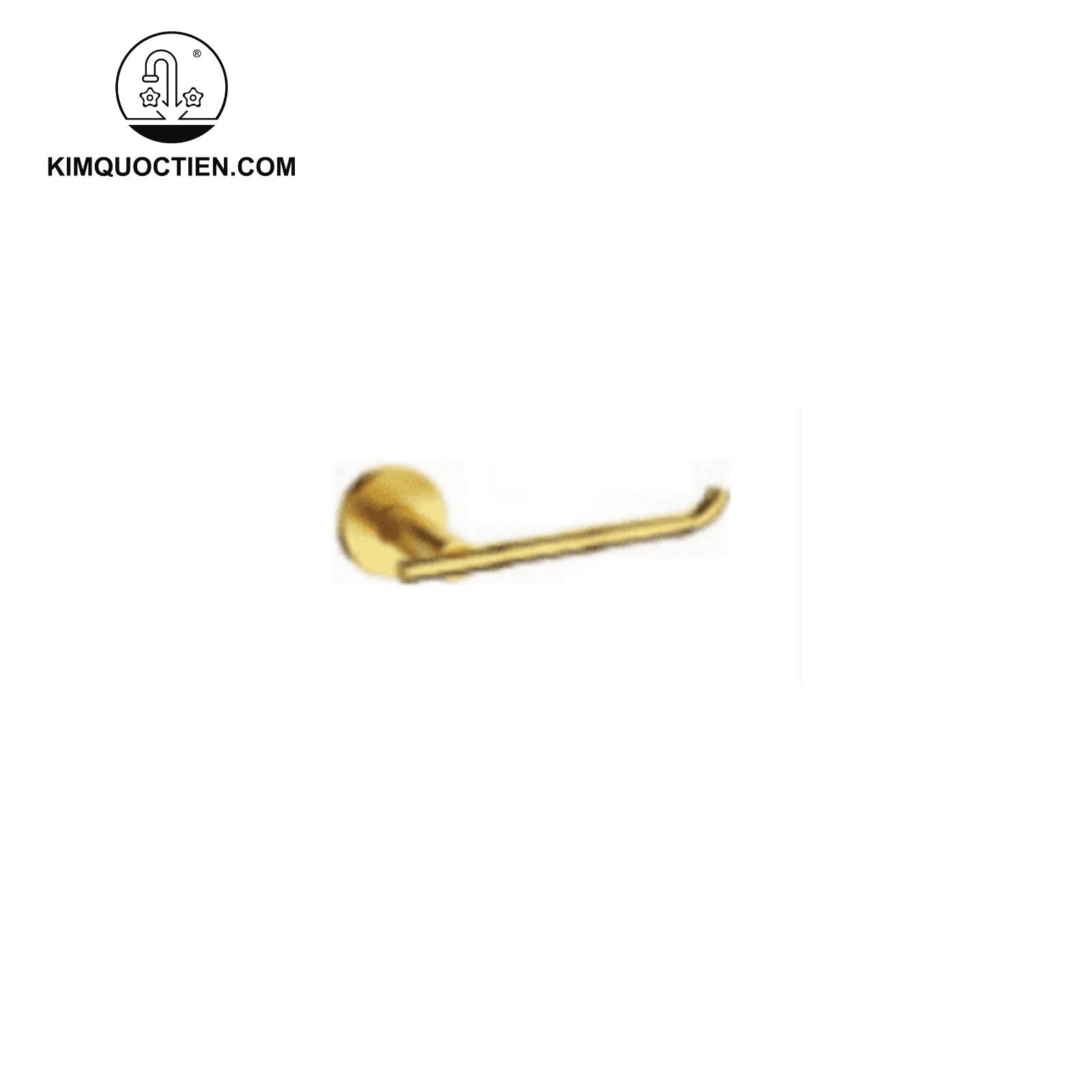 Móc giấy BELLO 600971BV màu vàng đồng sang trọng