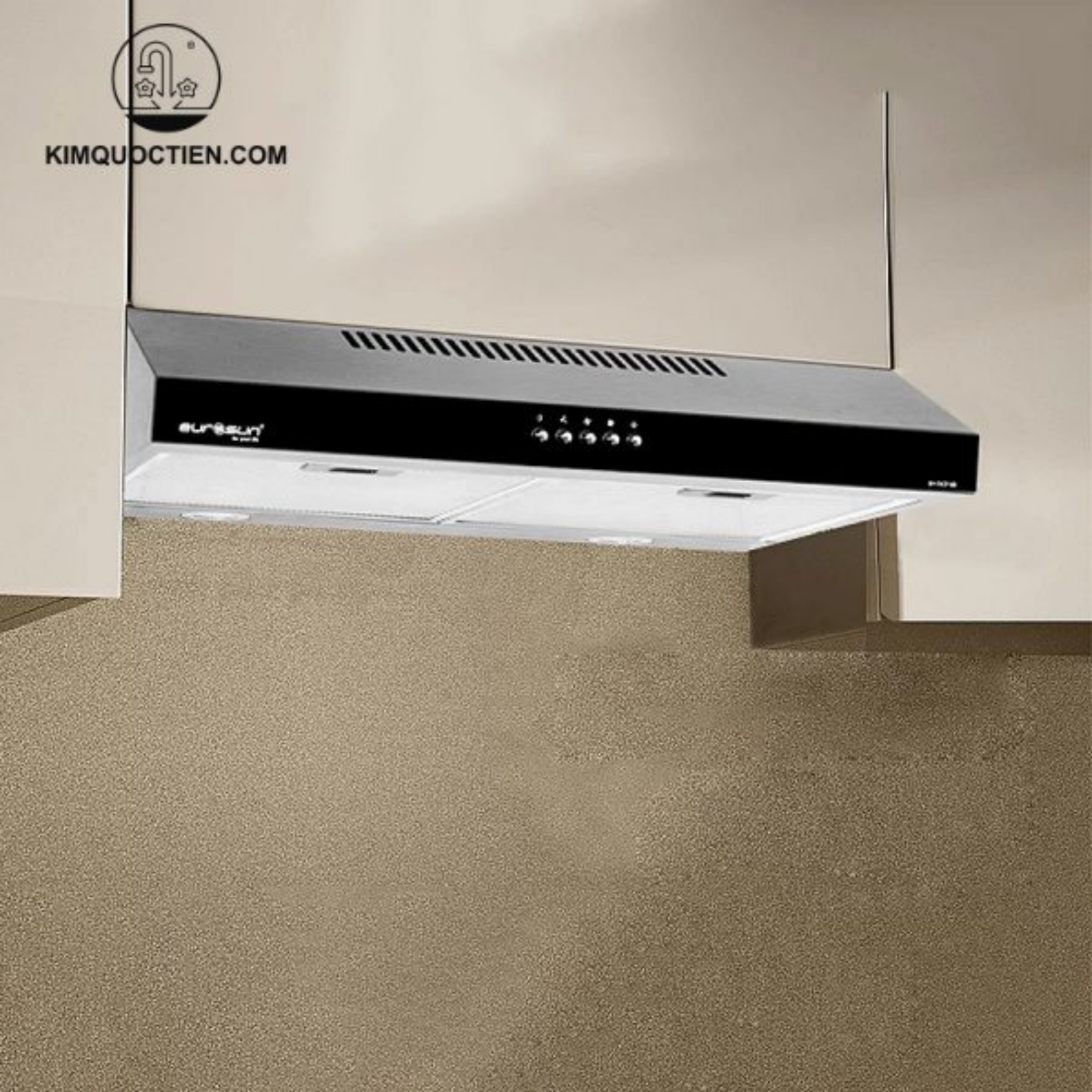 Máy hút mùi Eurosun EH-60CF19S công suất cao, lọc mùi hiệu quả