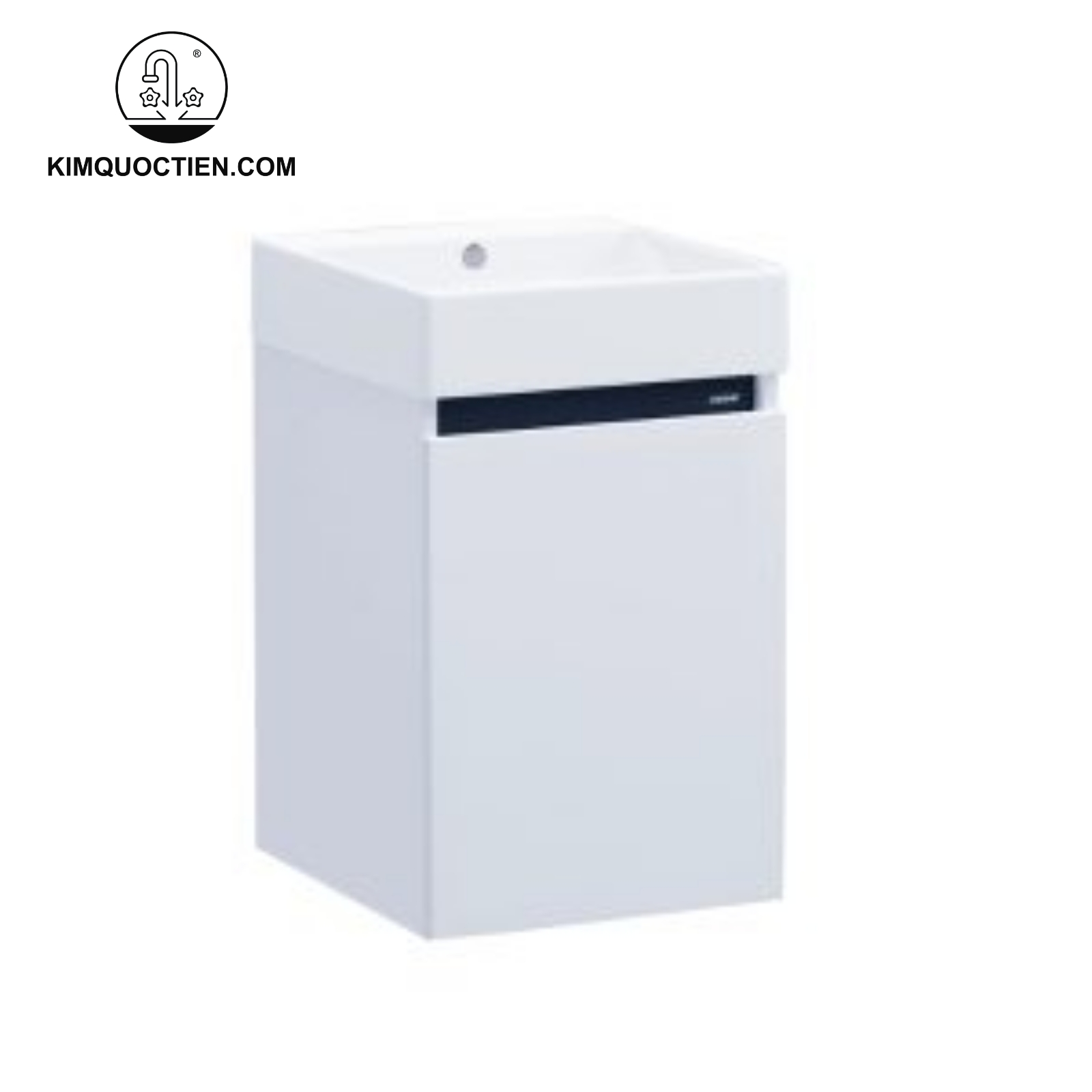 Kiểu treo tường gọn gàng, tối ưu không gian phòng tắm