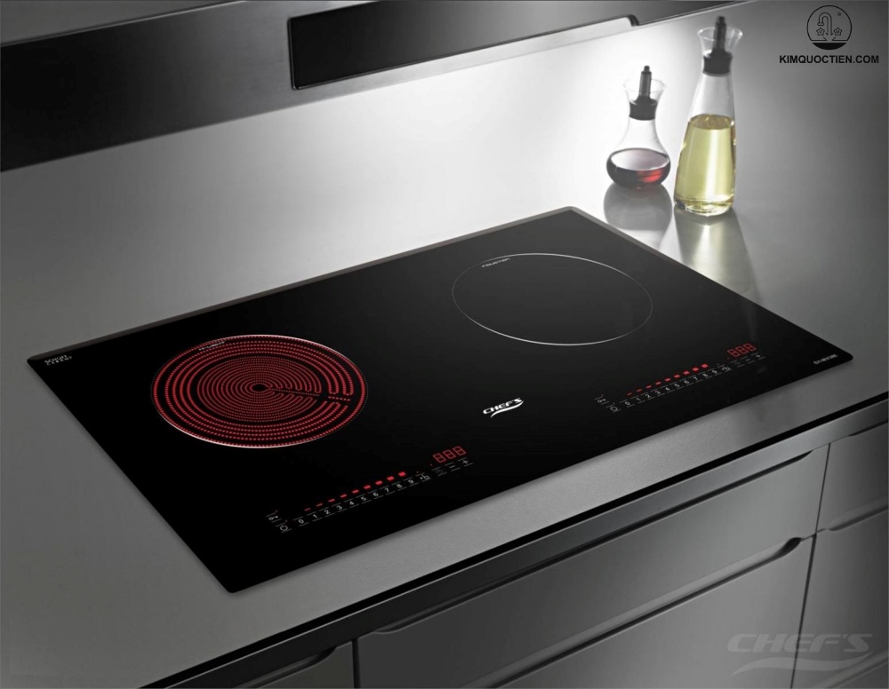 Bếp từ kết hợp hồng ngoại Chefs