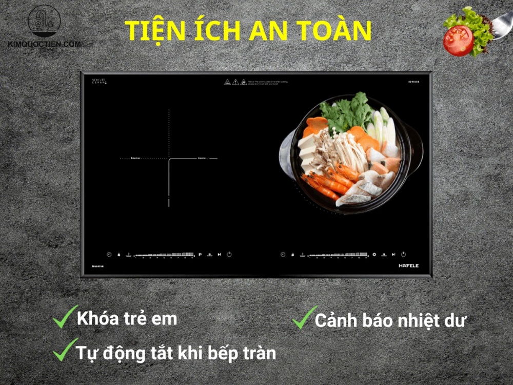 Bếp Từ Kết Hợp Hồng Ngoại Hafele