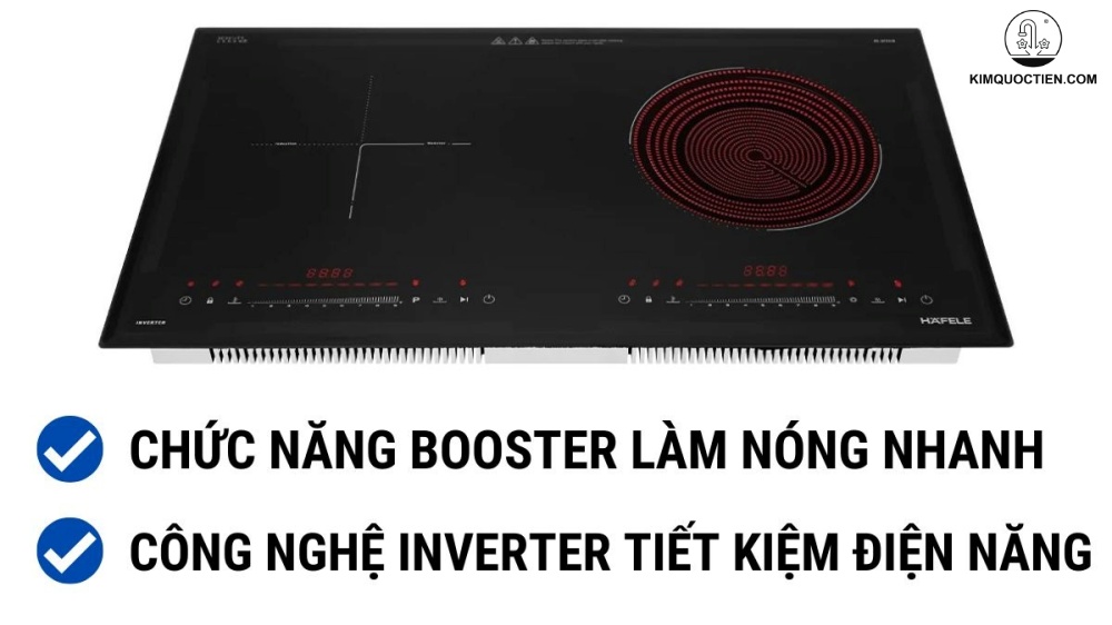 Bếp Từ Kết Hợp Hồng Ngoại Hafele