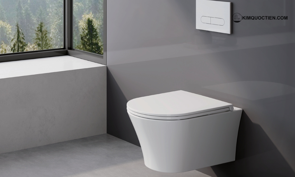 Bồn cầu treo tường