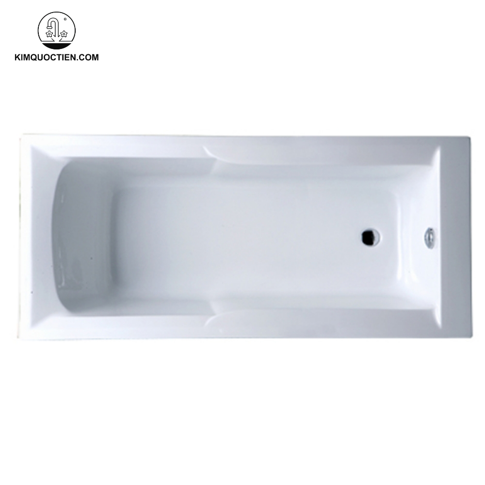 Bồn tắm xây Caesar AT0550 1.5m kiểu dáng hiện đại, tối giản