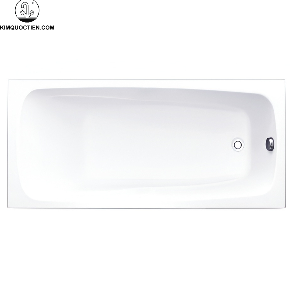 Bồn tắm xây COTTO BT210PP(H) không tay vịn 1.7m sở hữu thiết kế sang trọng và hiện đại