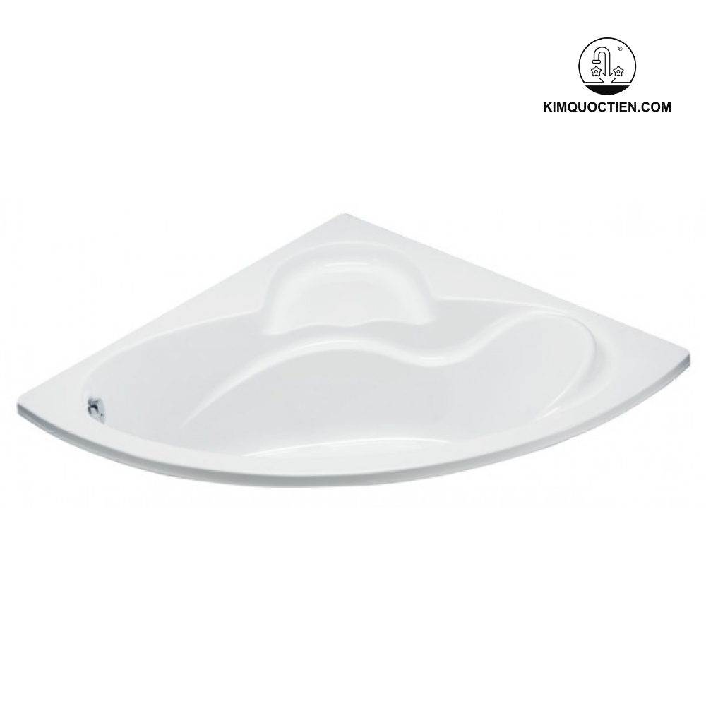 Bồn tắm góc Caesar AT5120A xây phù hợp không gian phòng tắm hiện đại