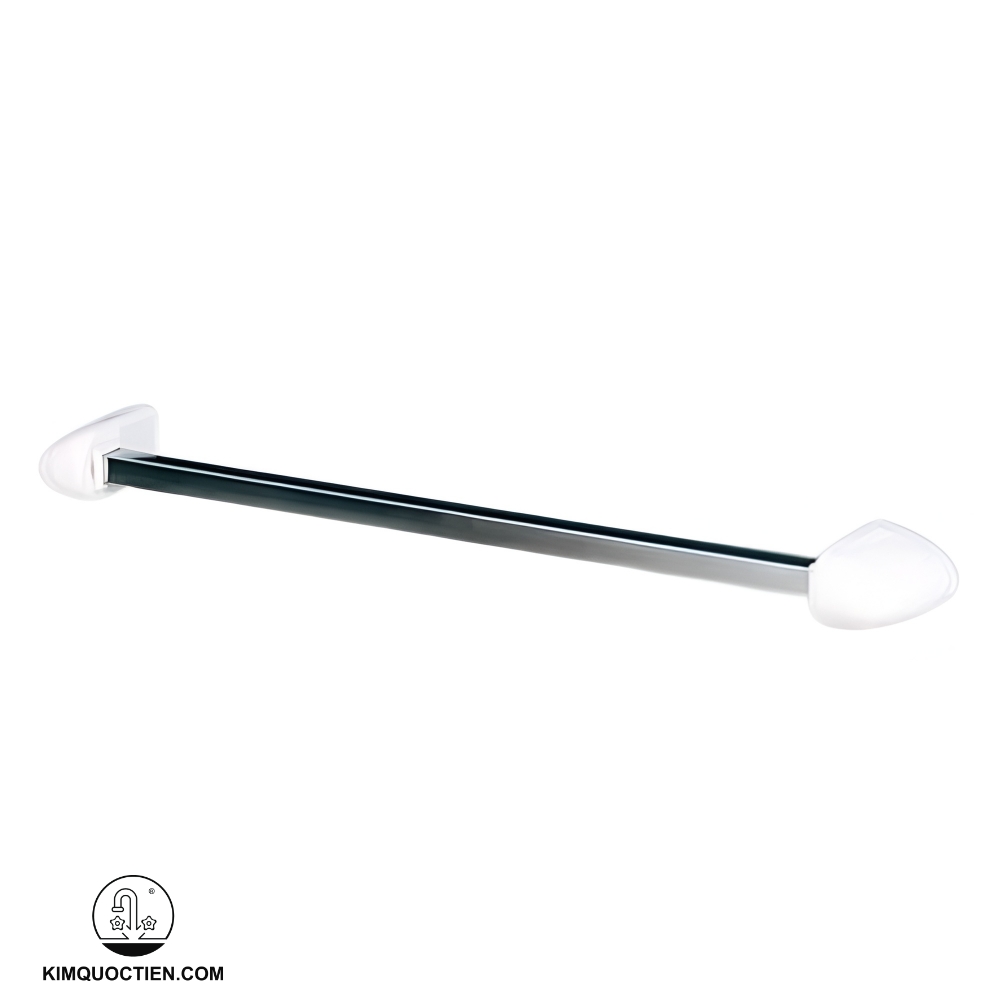 Thanh treo khăn INAX H-445V được chế tác từ đồng thau mạ Niken Chrome cao cấp