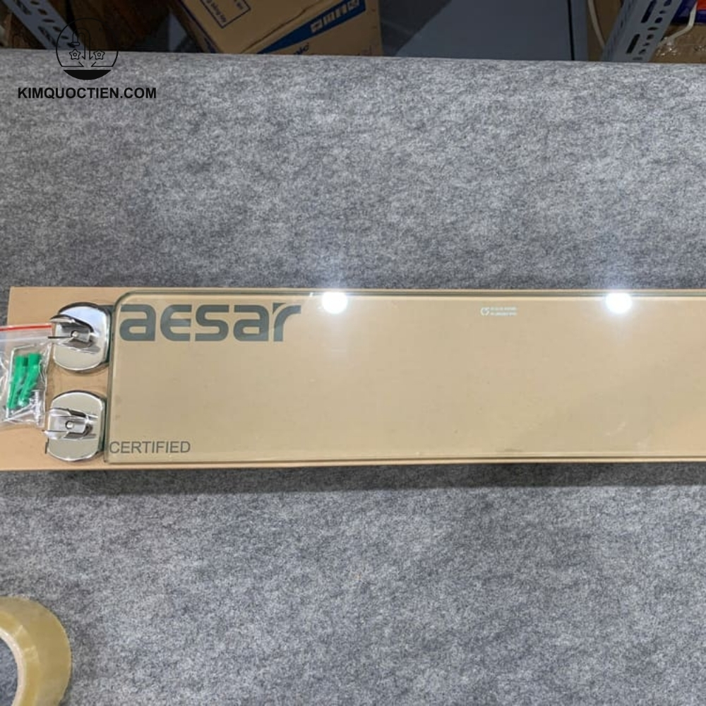 Với cấu tạo chắc chắn, kệ gương CAESAR Q7300V là thực tế cho nhiều gia đình