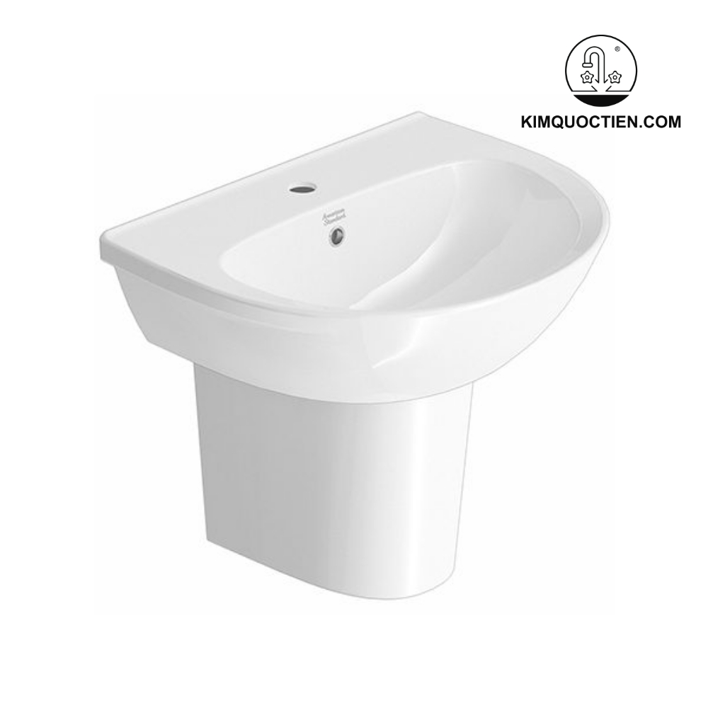 Lavabo VF-0969.1H nhỏ gọn, treo tường tiện lợi, men sứ sáng bóng
