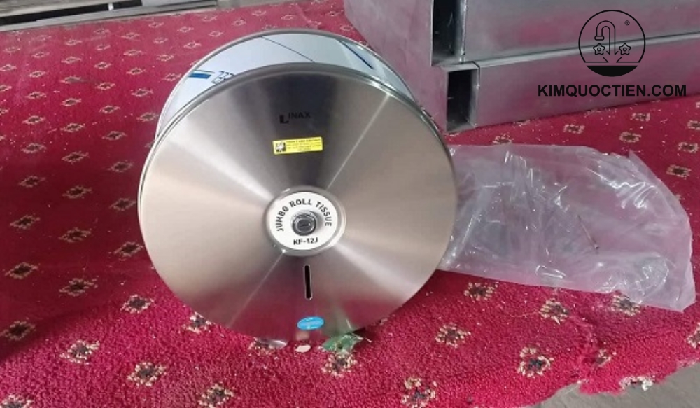 Hộp đựng giấy INAX KF-12J inox lớn bền đẹp, tiện dụng