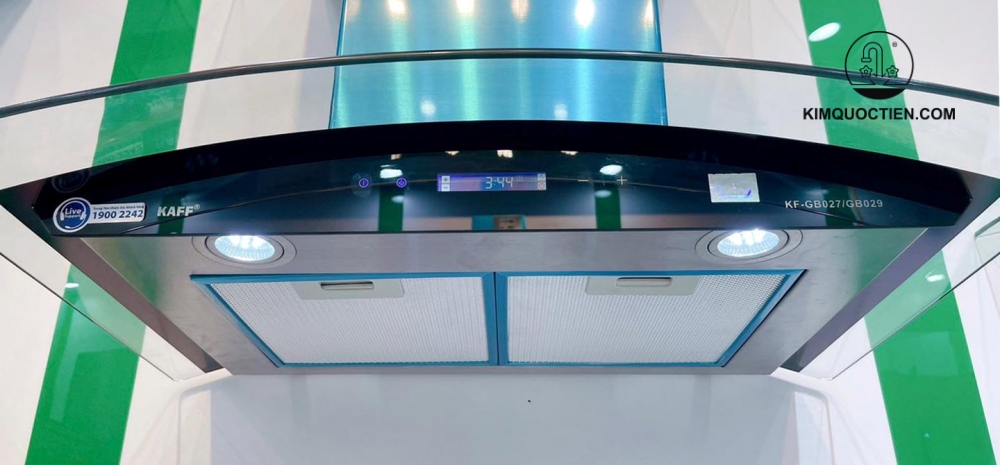 Kính cong sang trọng, hút mùi nhanh, vận hành êm và tiết kiệm điện