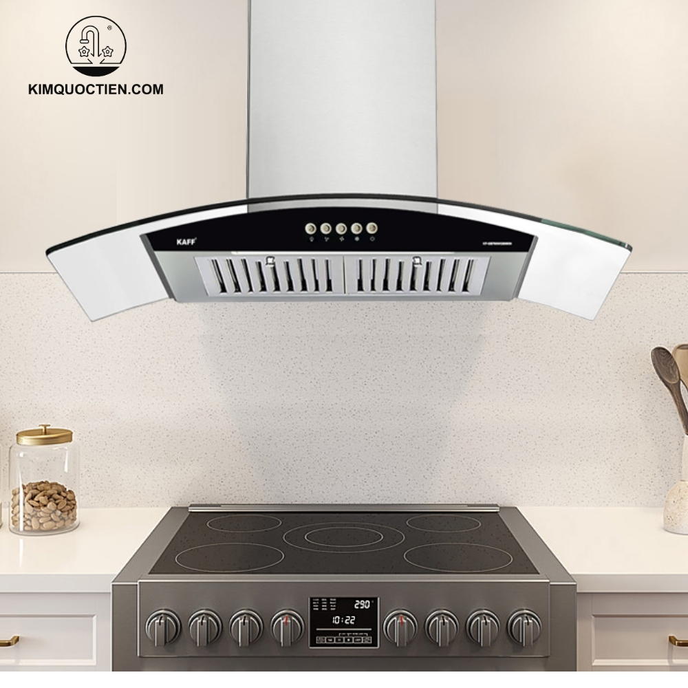 KAFF KF-GB985N được trang bị mặt kính cường lực dày 5mm có khả năng chịu nhiệt tốt