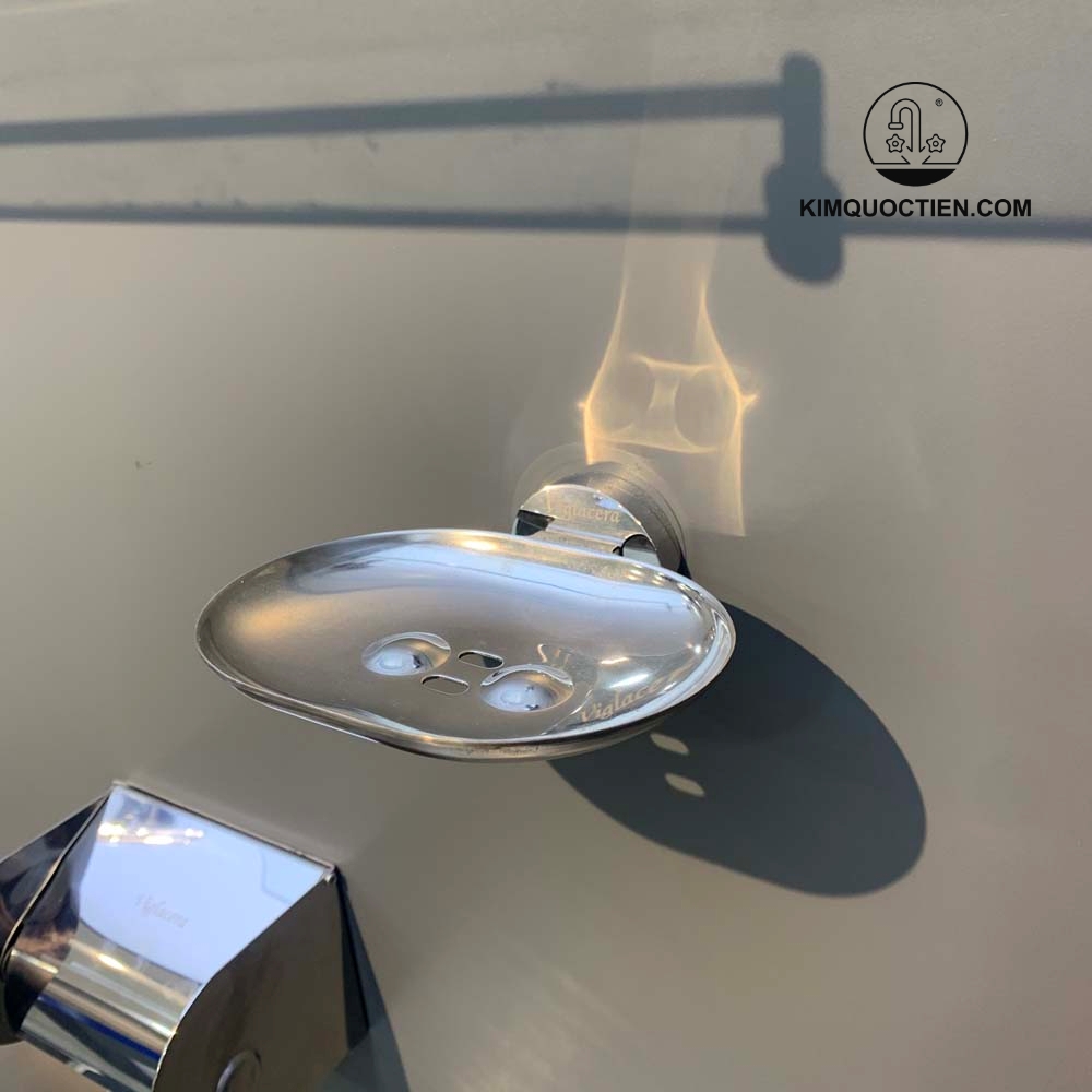 Giá đựng xà phòng Viglacera VG924 đồng mạ Crom bền đẹp