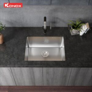 Chậu rửa bát Konox phong cách Nhật bề mặt mịn Tari 500SM bền bỉ