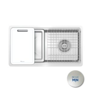 Chậu rửa bát Konox phong cách Nhật bề mặt mịn Tari 780SM