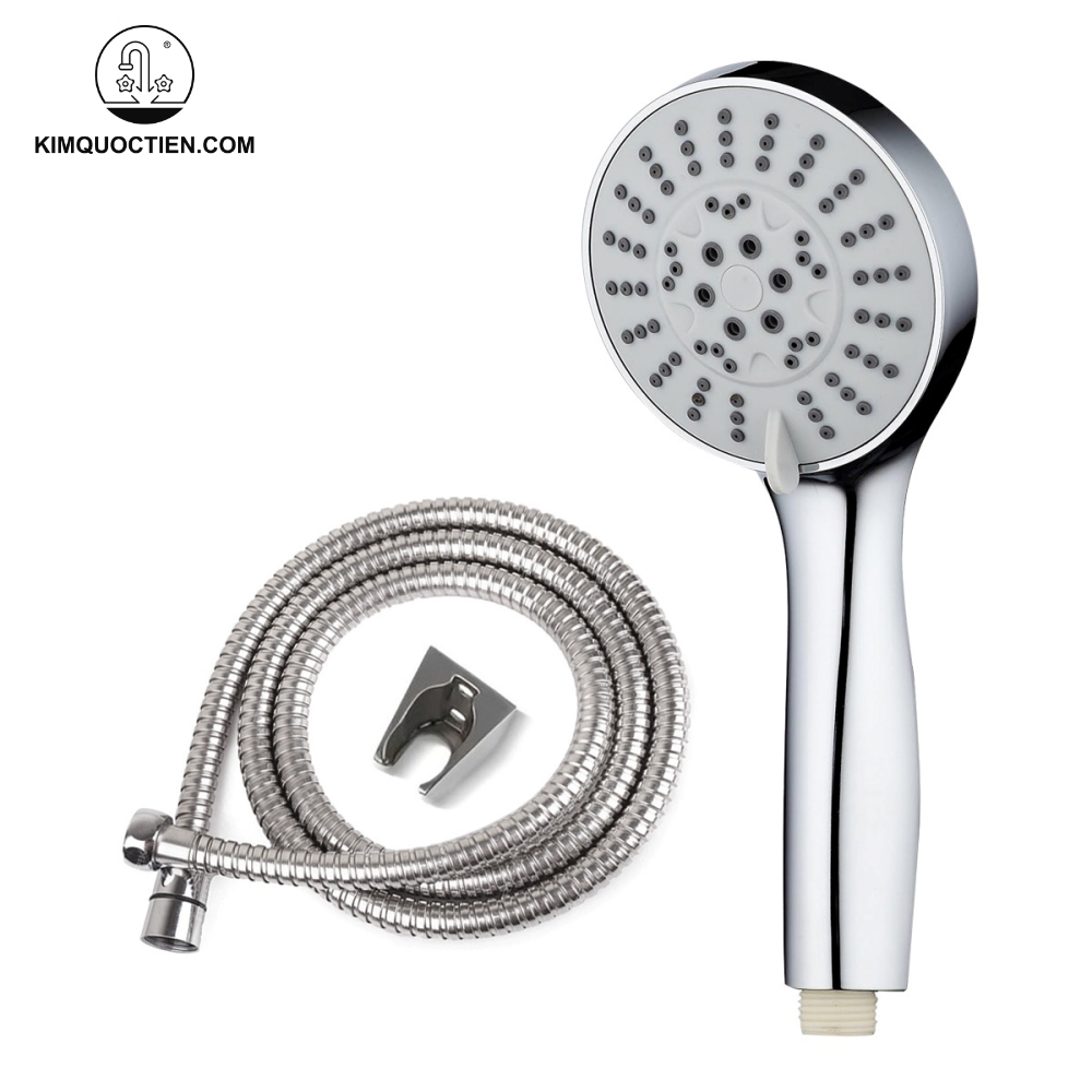 Tay sen tắm có bát sen lớn với nhiều lỗ nhỏ, tạo ra dòng nước mạnh, đều và êm