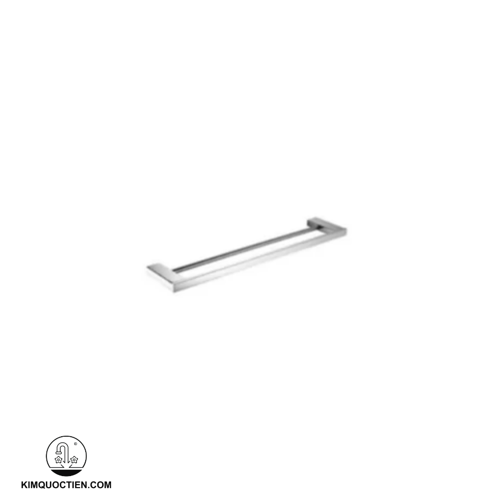 Thanh treo khăn BELLO BL - 600968 thiết kế 2 thanh treo song song, tăng diện tích sử dụng