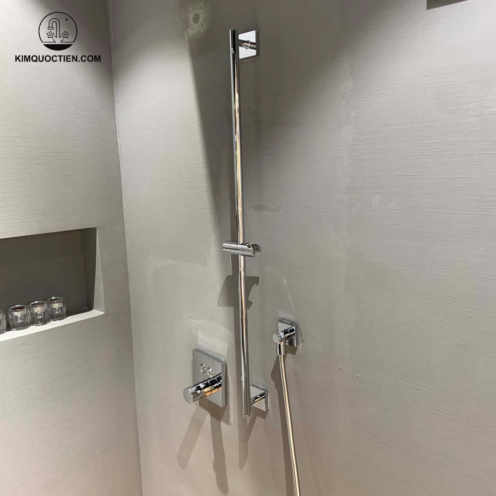 Thanh trượt sen sở hữu thiết kế đẹp, gọn gàng, đảm bảo tính thẩm mỹ