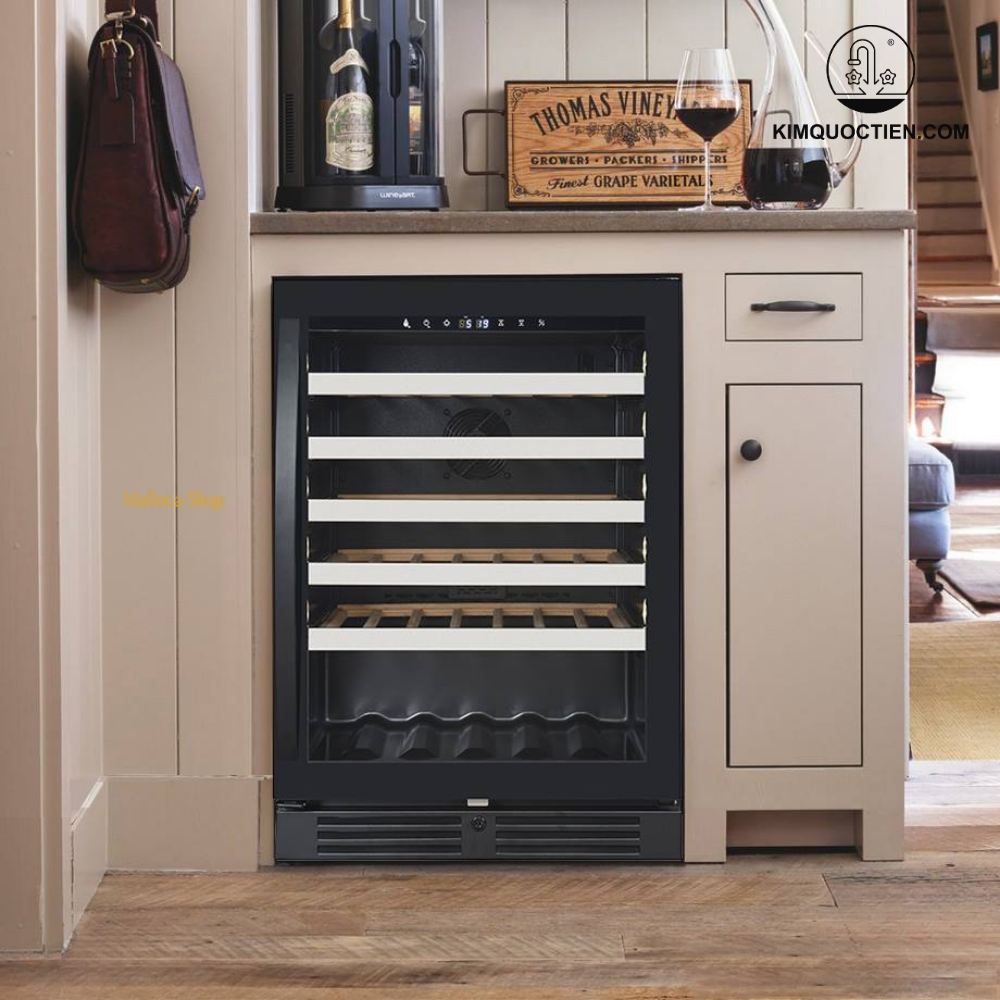 Malloca MWC-46BG sở hữu kiểu dáng thon gọn, phù hợp với gia đình và không gian dịch vụ