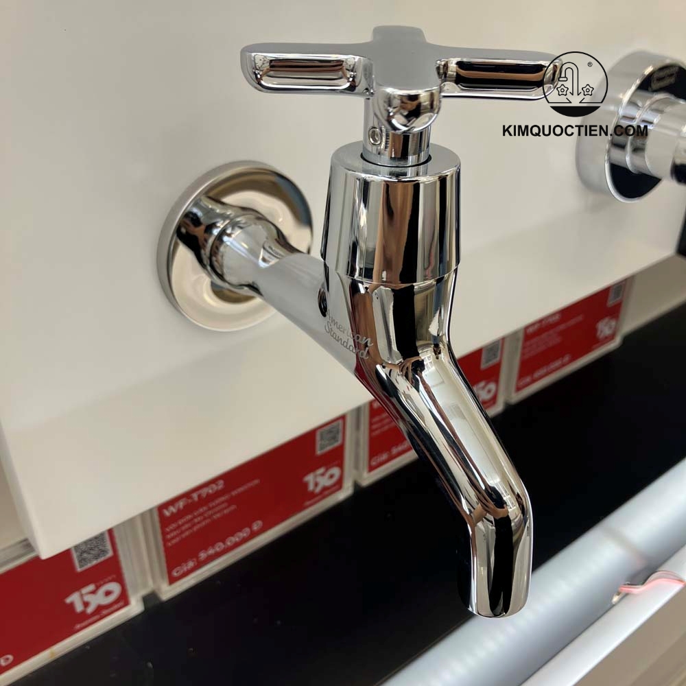 Vòi gắn tường American Standard WF-T702 mạ Chrome hiện đại, tiết kiệm nước